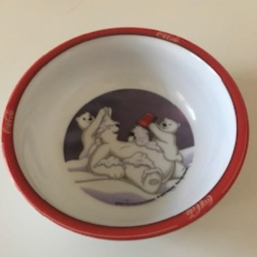 Coca-Cola Melamine Bowl by Gibson